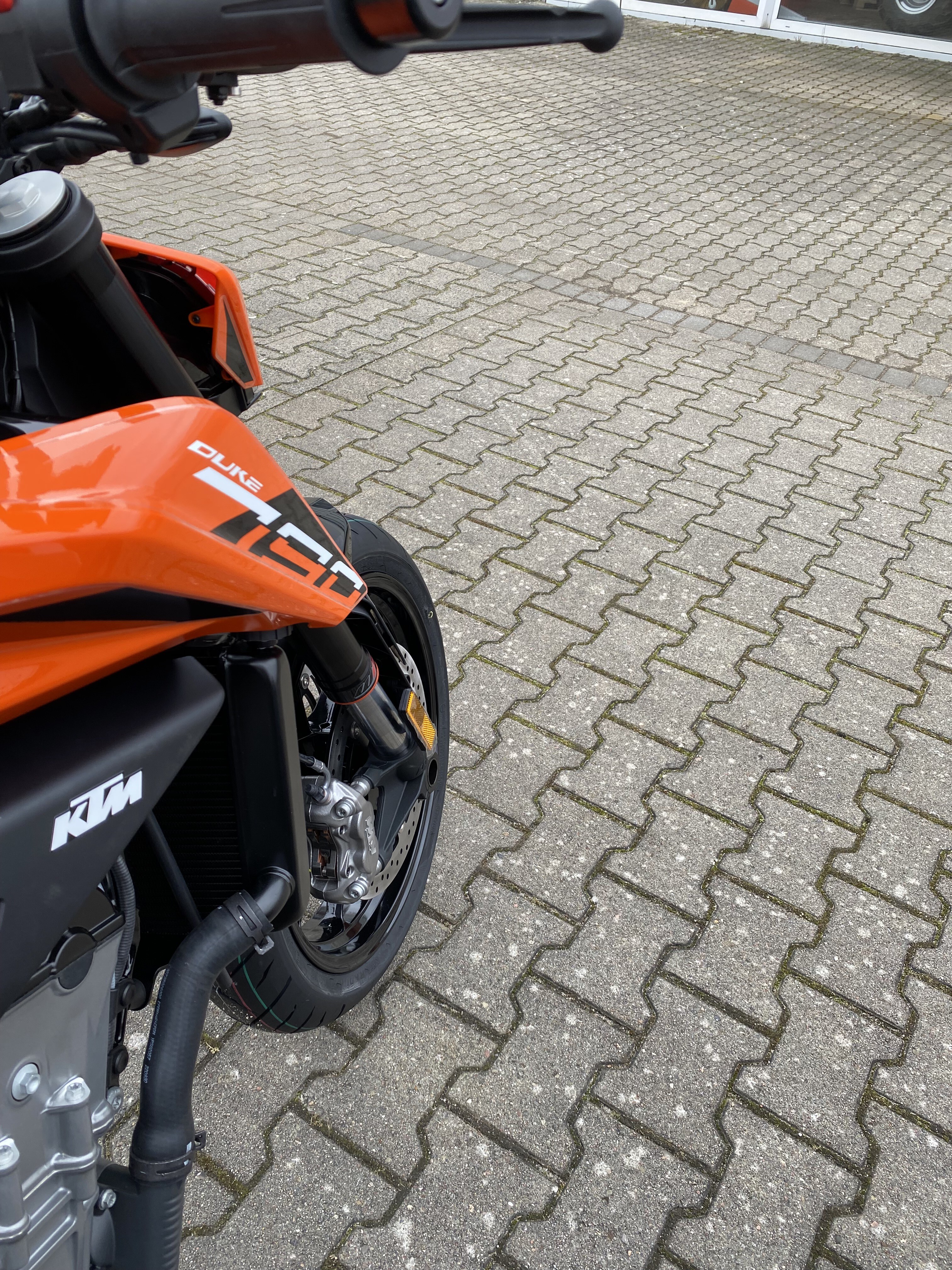 Motorrad der Fahrschule