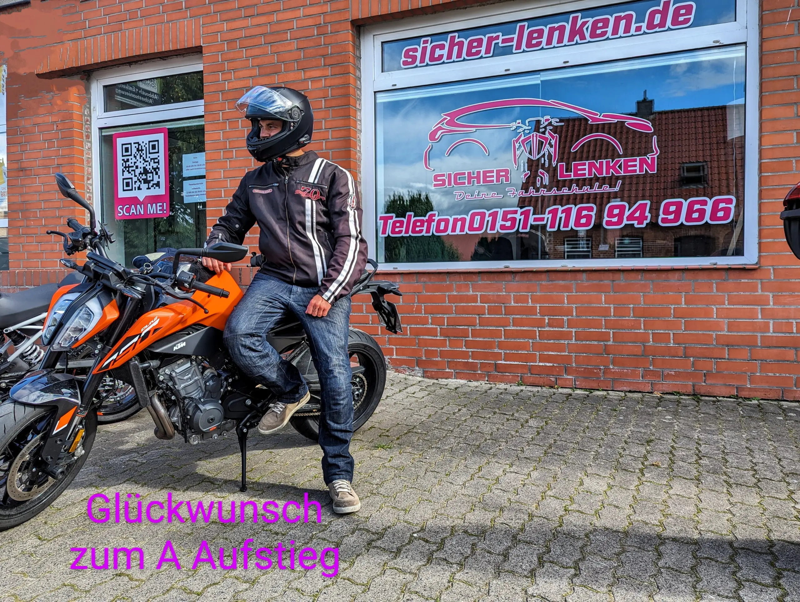 Glückwunsch zum A Aufstieg